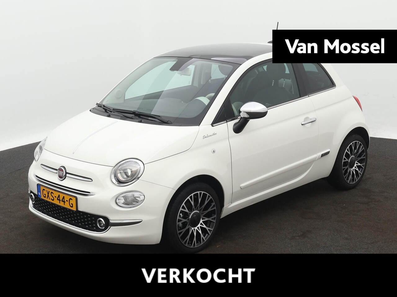 Fiat 500 - 1.0 Hybrid Dolcevita | Panoramadak | Apple CarPlay | Climate Control | Parkeersensoren | 1 - AutoWereld.nl