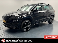 Skoda Karoq - 1.5 TSi DSG Sportline Navigatie-Panoramadak-Adapt.Cr.contr-Clima-Apple carplay-Lm.19"velge