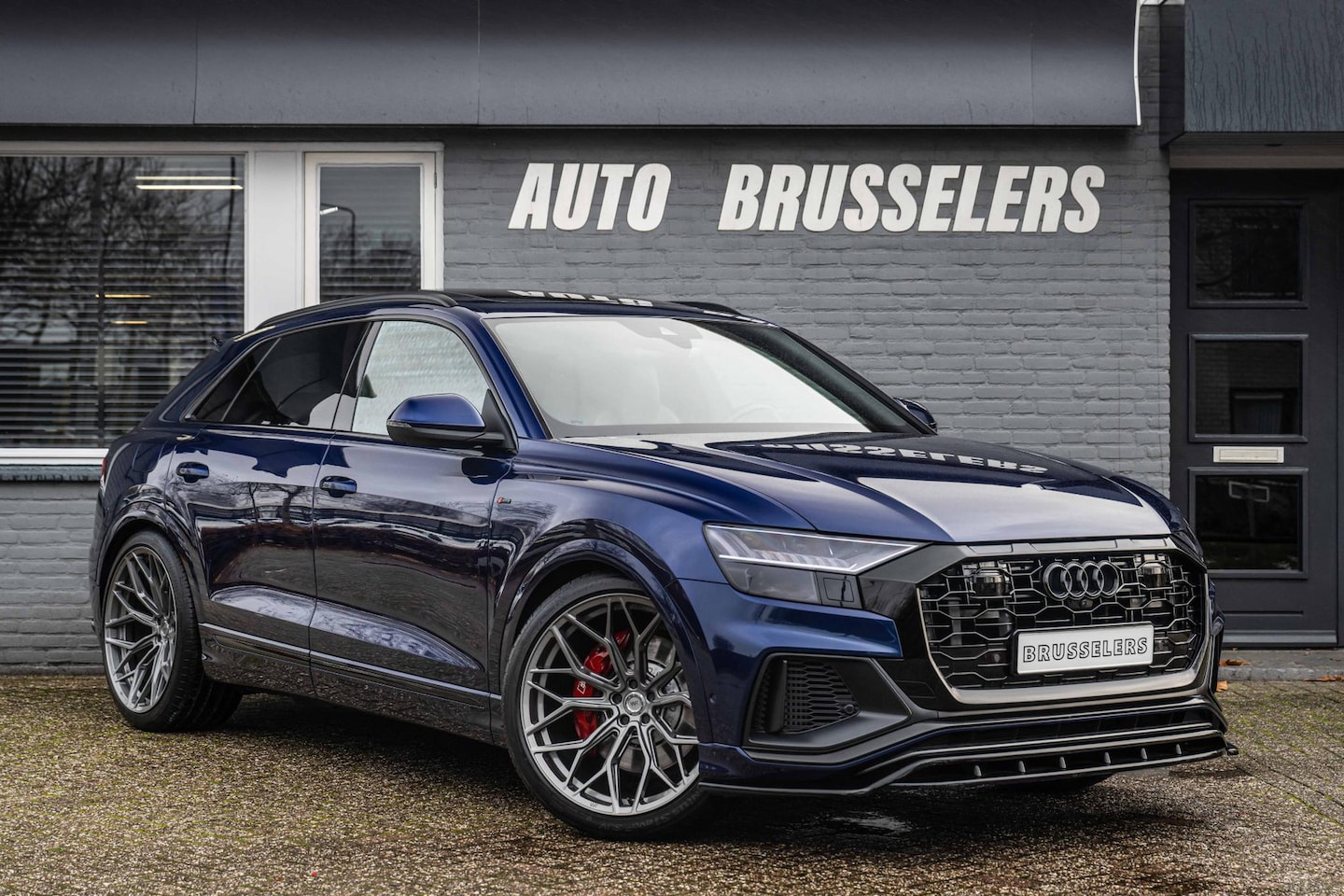 Audi Q8 - 55 TFSI e quattro Pro Line S Pano-RS Zetels-B&O-SQ8 Style..... - AutoWereld.nl