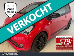 Seat Mii - 1.0 Sport 75PK AIRCO NAVI CRUISE PDC VELGEN SPOILERS STRIPING ZEER SPECIAAL ZEER NETTE AUT