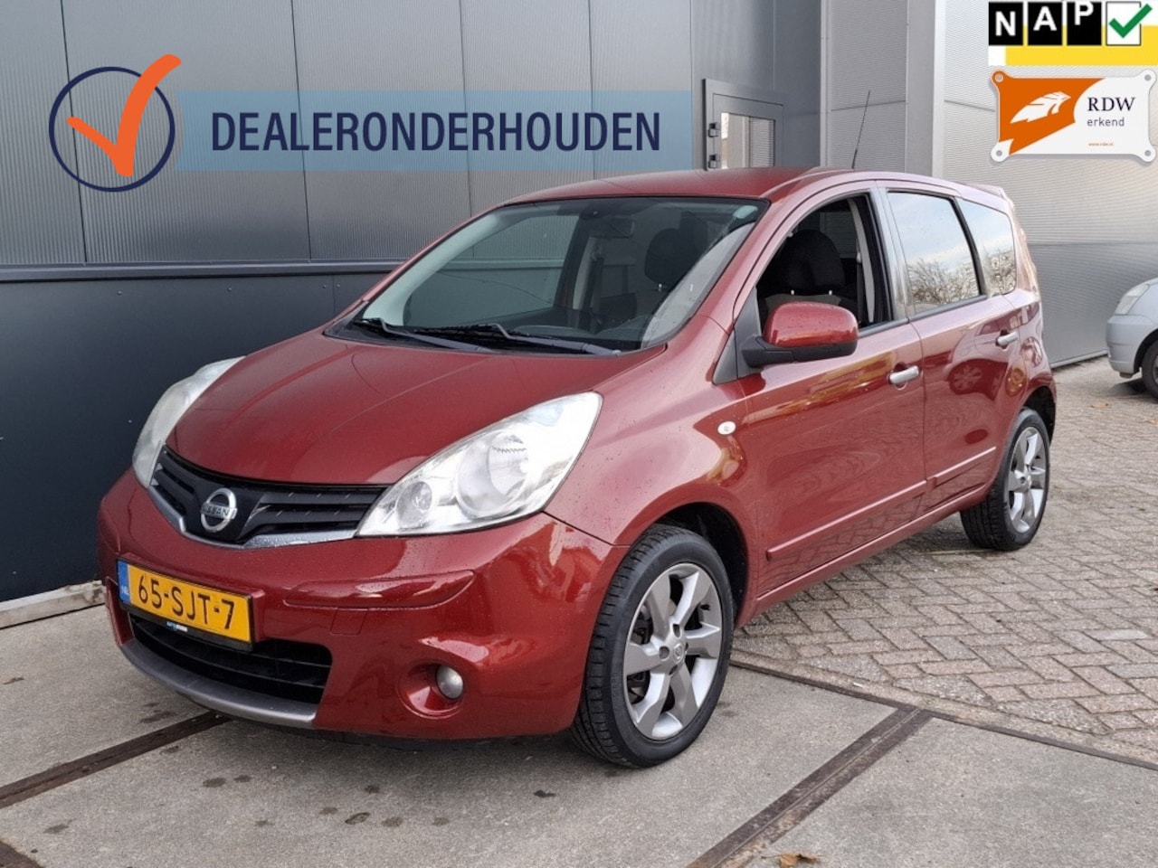 Nissan Note - 1.6 Connect Edition Navi/Airco Voll. Onderhouden! - AutoWereld.nl