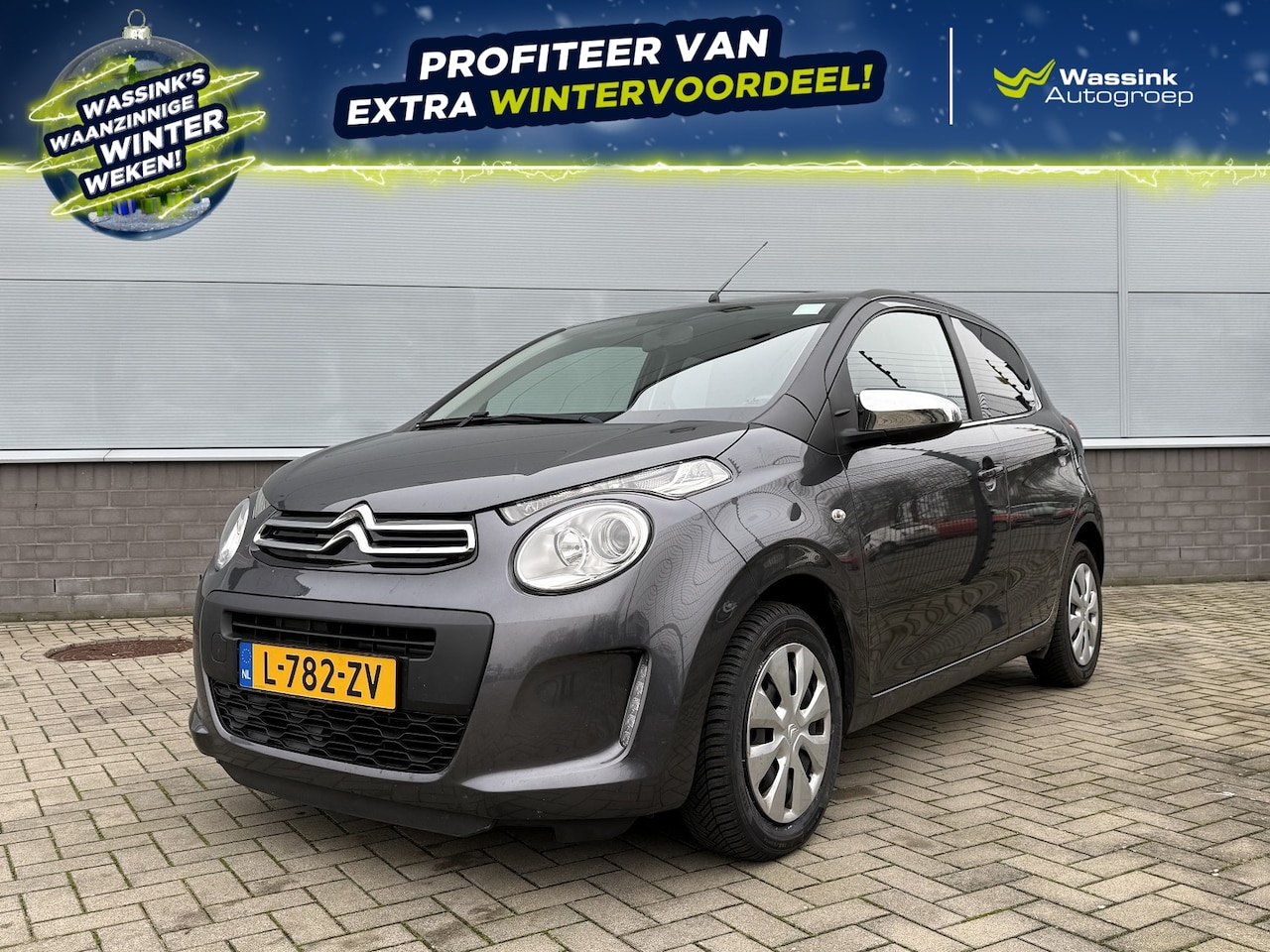 Citroën C1 - 1.0 VTi 72PK 5D Feel | Speed Limiter | Achteruitrij Camera | 5 Deurs | Airco - AutoWereld.nl