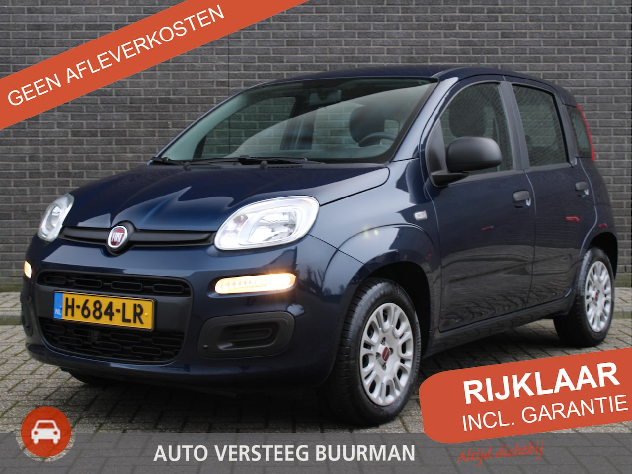 Fiat Panda - 1.2 Popstar Airco, Elektr. ramen voor - AutoWereld.nl