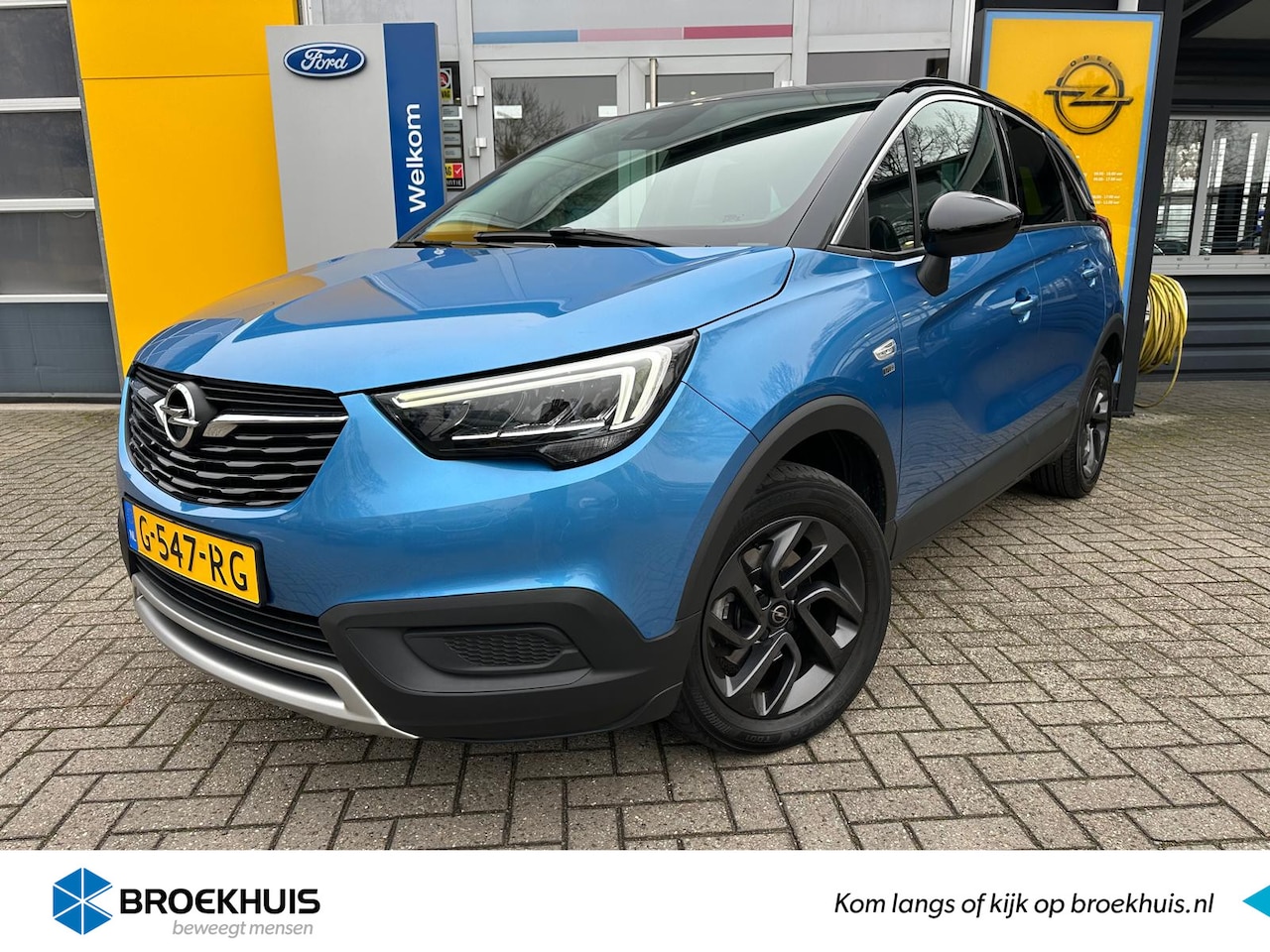 Opel Crossland X - 1.2 Turbo 130PK 120 Jaar Edition | NAVIGATIE| AIRCO| PARKEERSENSOREN| CRUISE CONTROL| DAB| - AutoWereld.nl