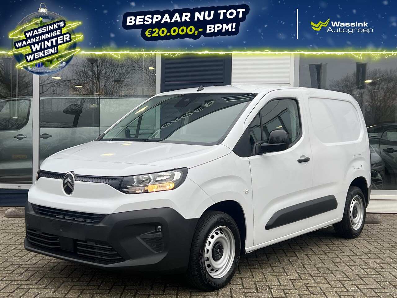 Citroën Berlingo - Van GB 1.5 BlueHDi 100pk L1 | BPM Vrij | Houtenvloer laadruimte met antislip afwerking (9m - AutoWereld.nl