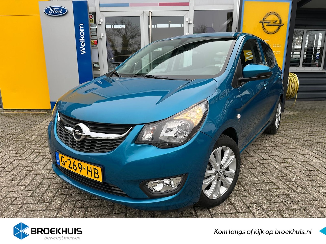 Opel Karl - 1.0 75PK 120 Jaar Edition+ | NAVIGATIE| APPLE CARPLAY/ANDROID AUTO| AIRCO| PARKEERSENSOREN - AutoWereld.nl