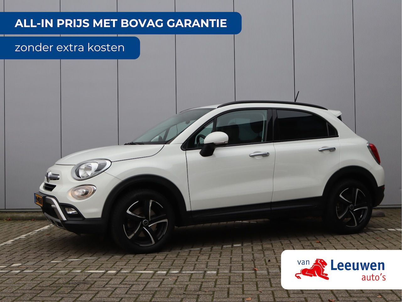 Fiat 500 X Cross - 1.4 Turbo MultiAir Cross | Trekhaak | Navigatie | Org. NL - AutoWereld.nl