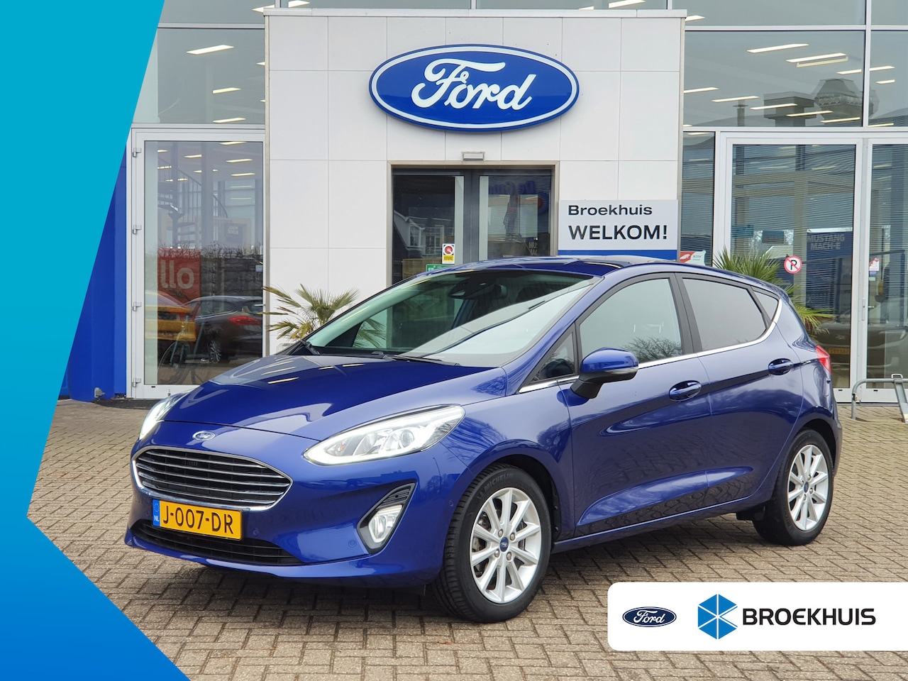 Ford Fiesta - 1.0 EcoBoost Titanium | Lage KM stand! | Stoelverwarming | B&O Audio | Navigatie - AutoWereld.nl