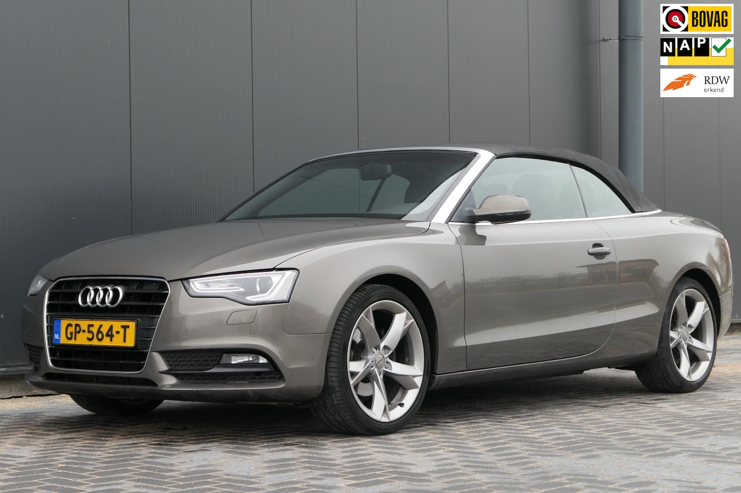 Audi A5 Cabriolet - 1.8 TFSI Pro Line S Leder Navi Facelift NAP - AutoWereld.nl