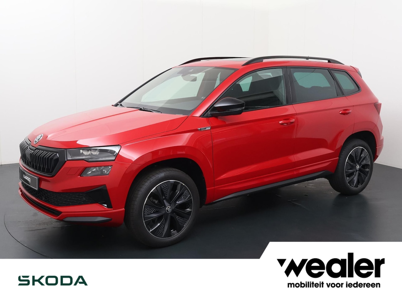 Skoda Karoq - Sportline Business 1.5 TSI 150 pk DSG | Automaat | Trekhaak | Panoramadak | Elek. achterkl - AutoWereld.nl