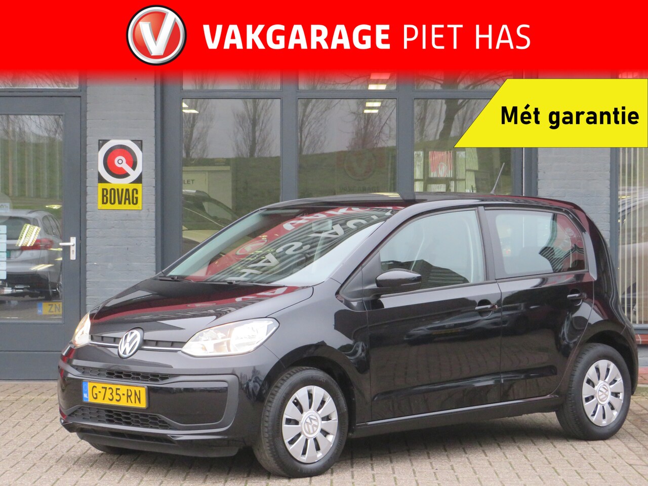 Volkswagen Up! - 1.0 BMT move up! | Airco | Bluetooth | 1ste Eigenaar | Incl. Garantie | LED Dagrijverlicht - AutoWereld.nl