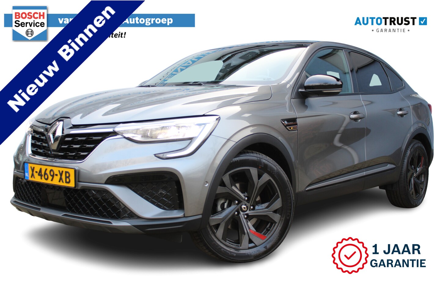 Renault Arkana - 1.6 E-Tech Hybrid 145 R.S. Line | Incl. 12 maanden Garantie | Panorama dak | Achteruitrijc - AutoWereld.nl