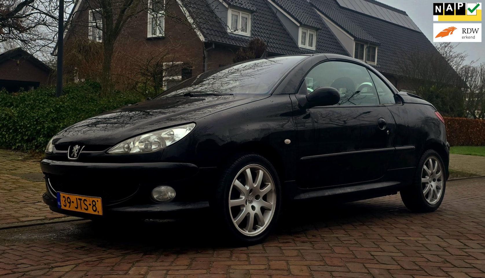 Peugeot 206 CC - 1.6-16V CABRIOLETMET AIRCO, LICHT METALEN VELGEN - AutoWereld.nl