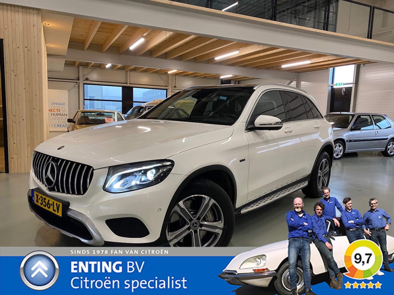 Mercedes-Benz GLC-klasse - 350e 4MATIC Business Solution PANODAK BURMEISTER 360CAM - AutoWereld.nl