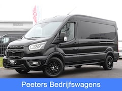 Ford Transit - 350 2.0 TDCI L3H2 Black Edition Limited Adaptieve Cruise, Camera, 185PK, Carplay, LED, Aut