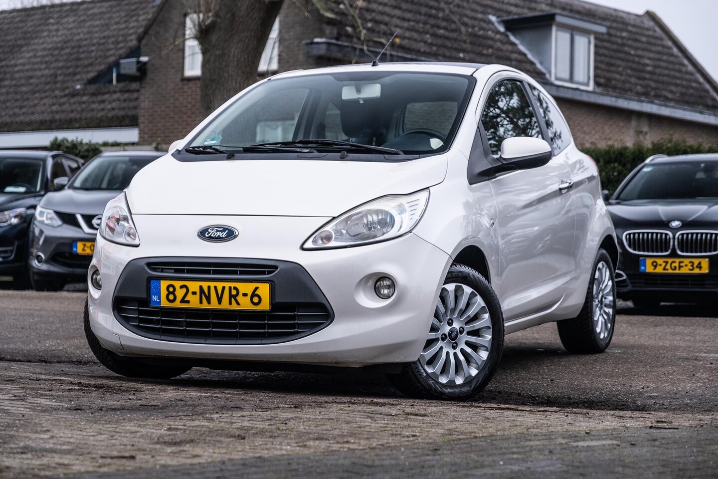 Ford Ka - 1.2 51KW 2009 Titanium X panoramadak rijklaar bovag garantie - AutoWereld.nl