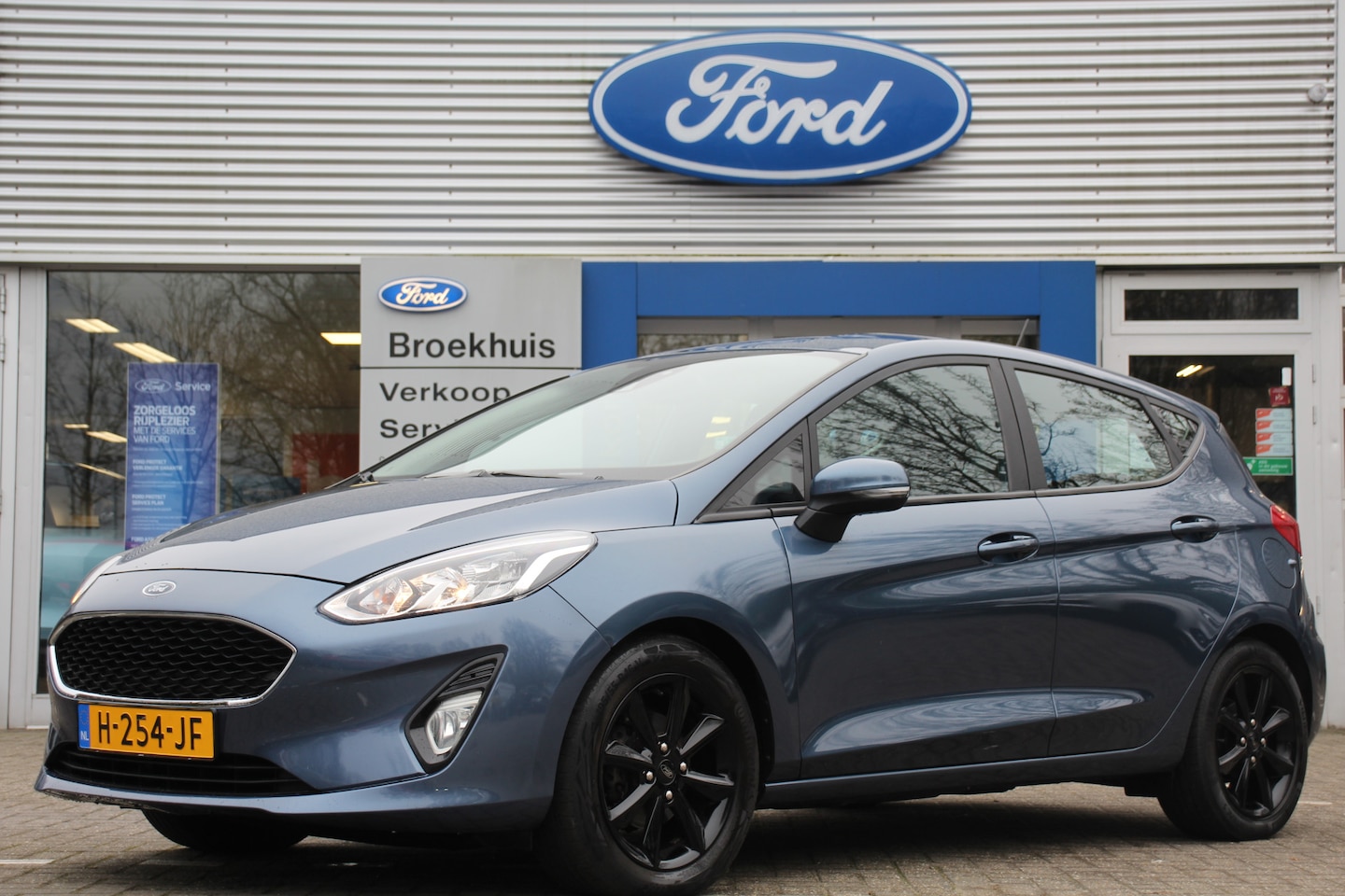 Ford Fiesta - 1.0EB | NL-AUTO! | DEALER OH! | NAVI | CRUISE | LIJN DETECTIE | APPLE CARPLAY & ANDROID AU - AutoWereld.nl