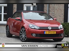 Volkswagen Golf Cabriolet - 1.4 TSI DSG Navigatie Xenon Cruise-Control Stoelverw. Nieuwstaat