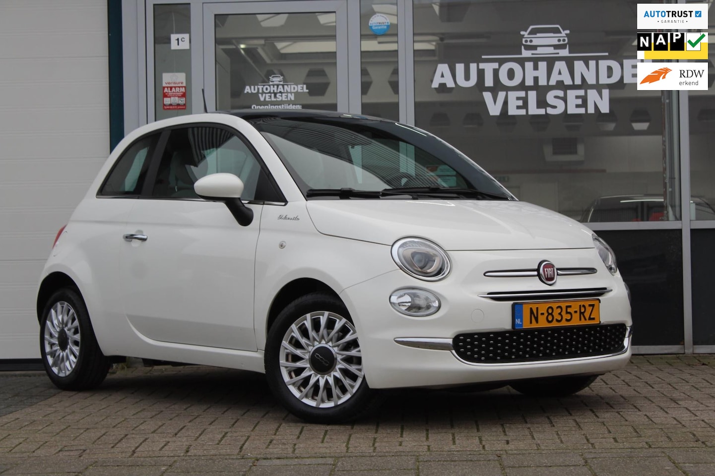 Fiat 500 - 1.0 Hybrid Dolcevita|Apple carplay|Pano| - AutoWereld.nl