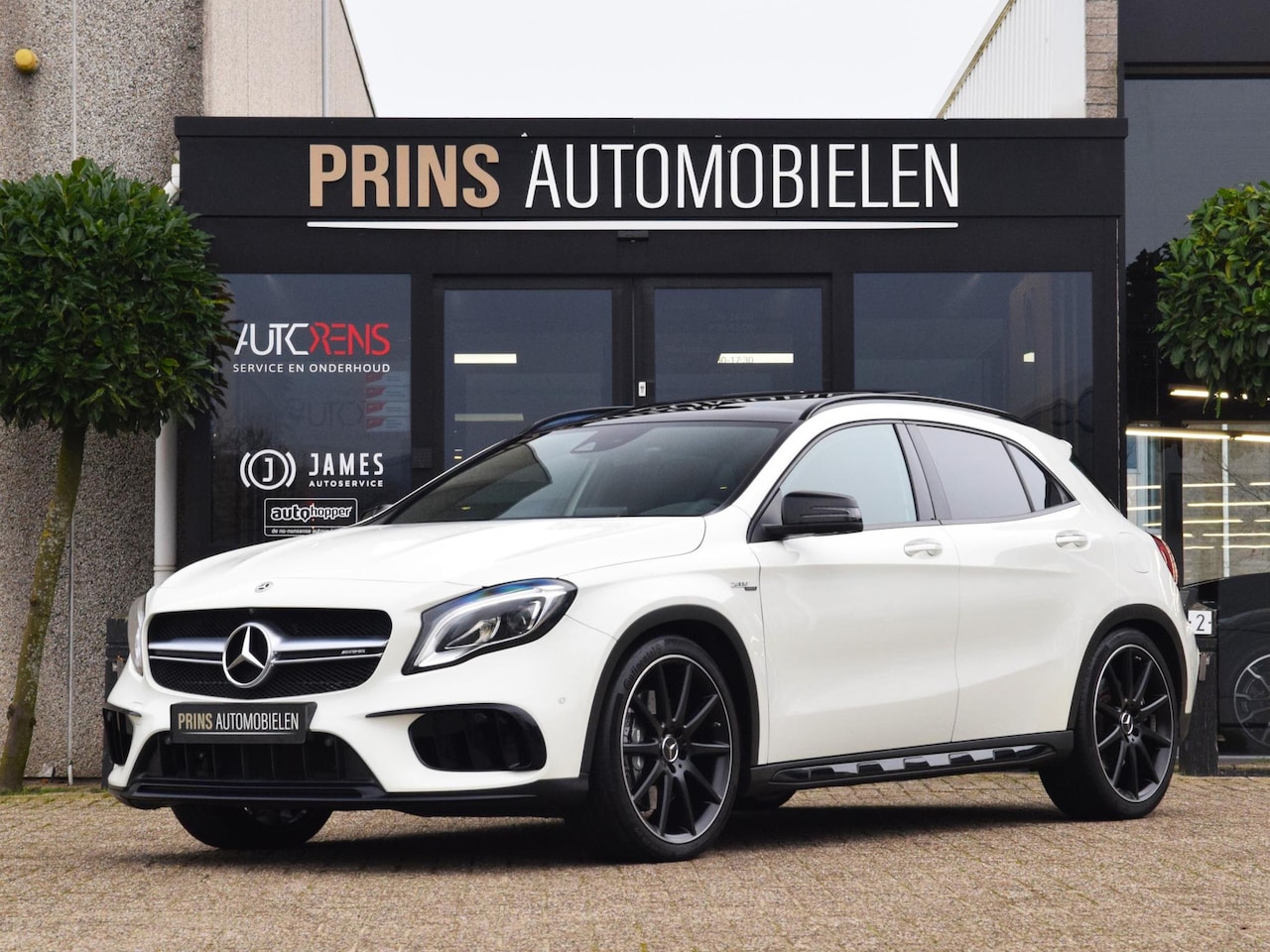 Mercedes-Benz GLA-Klasse - AMG 45 4MATIC H/K|Pano|Carbon|Premium+ - AutoWereld.nl