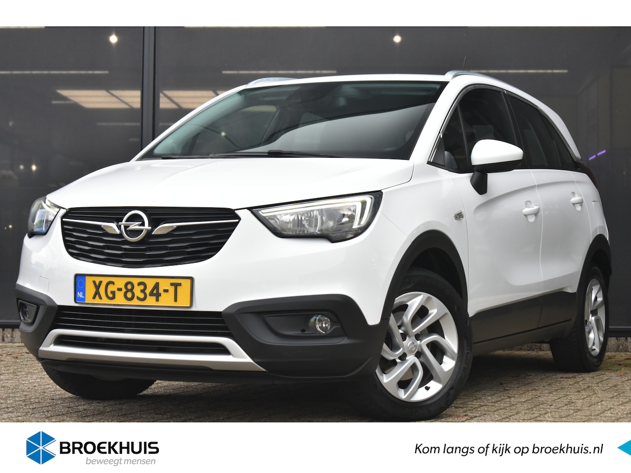 Opel Crossland X - 1.2 Turbo Innovation 110pk | 1e Eigenaar | Navigatie | Trekhaak | Keyless-Entry | Allseaso - AutoWereld.nl