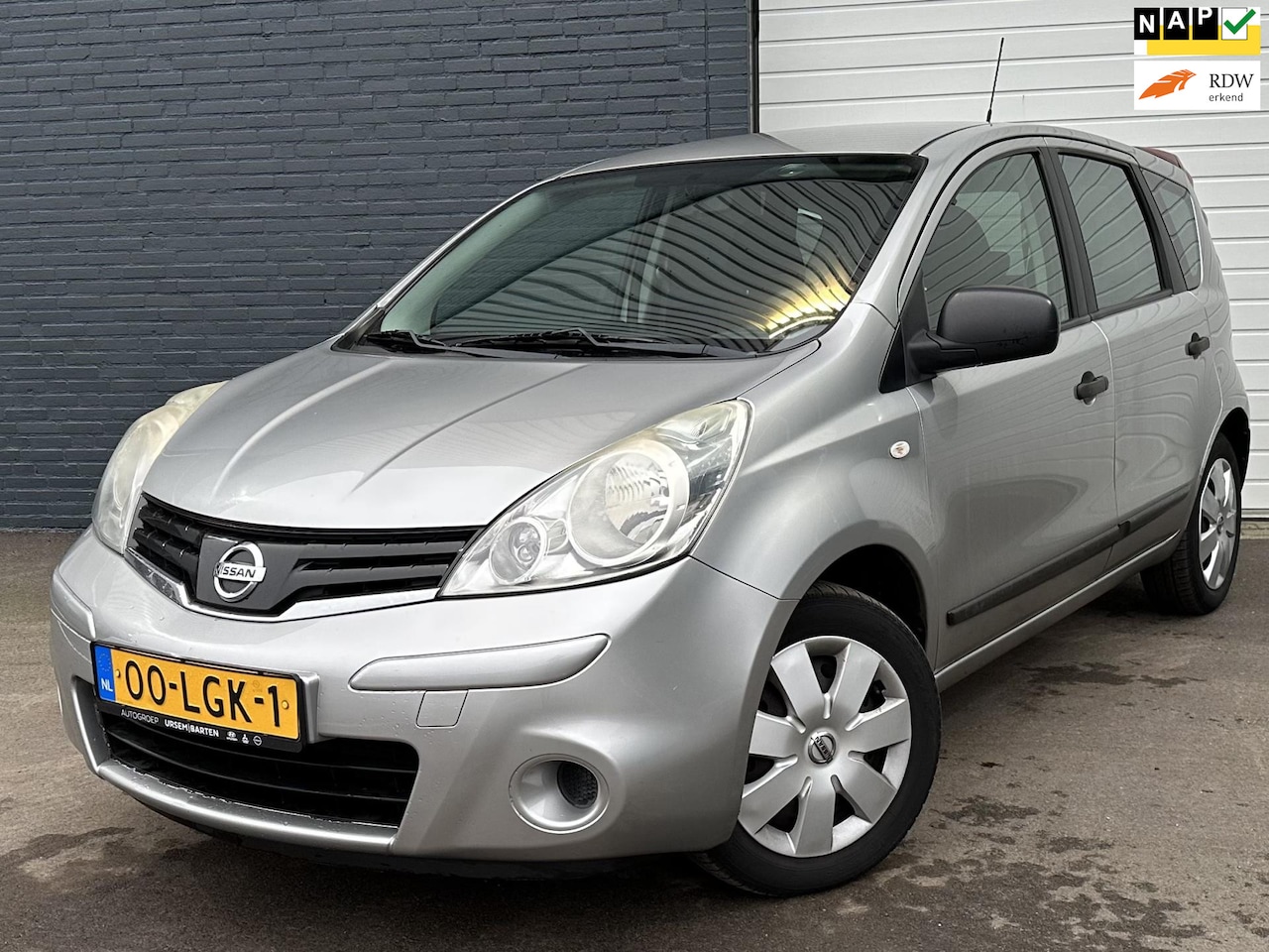 Nissan Note - 1.4 Visia NWEMODEL/2DEEIG/AIRCO/VOLO-H - AutoWereld.nl