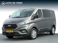 Ford Transit Custom - 280 2.0 TDCI L1H1 130pk Limited Dubbel Cabine | MARGE | Leder | Carplay | Trekhaak