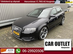 Audi A3 Sportback - 2.0 TFSI Ambition AUTOMAAT, Leer, Clima, CC, Navi, LM, nw. APK – Inruil Mogelijk –