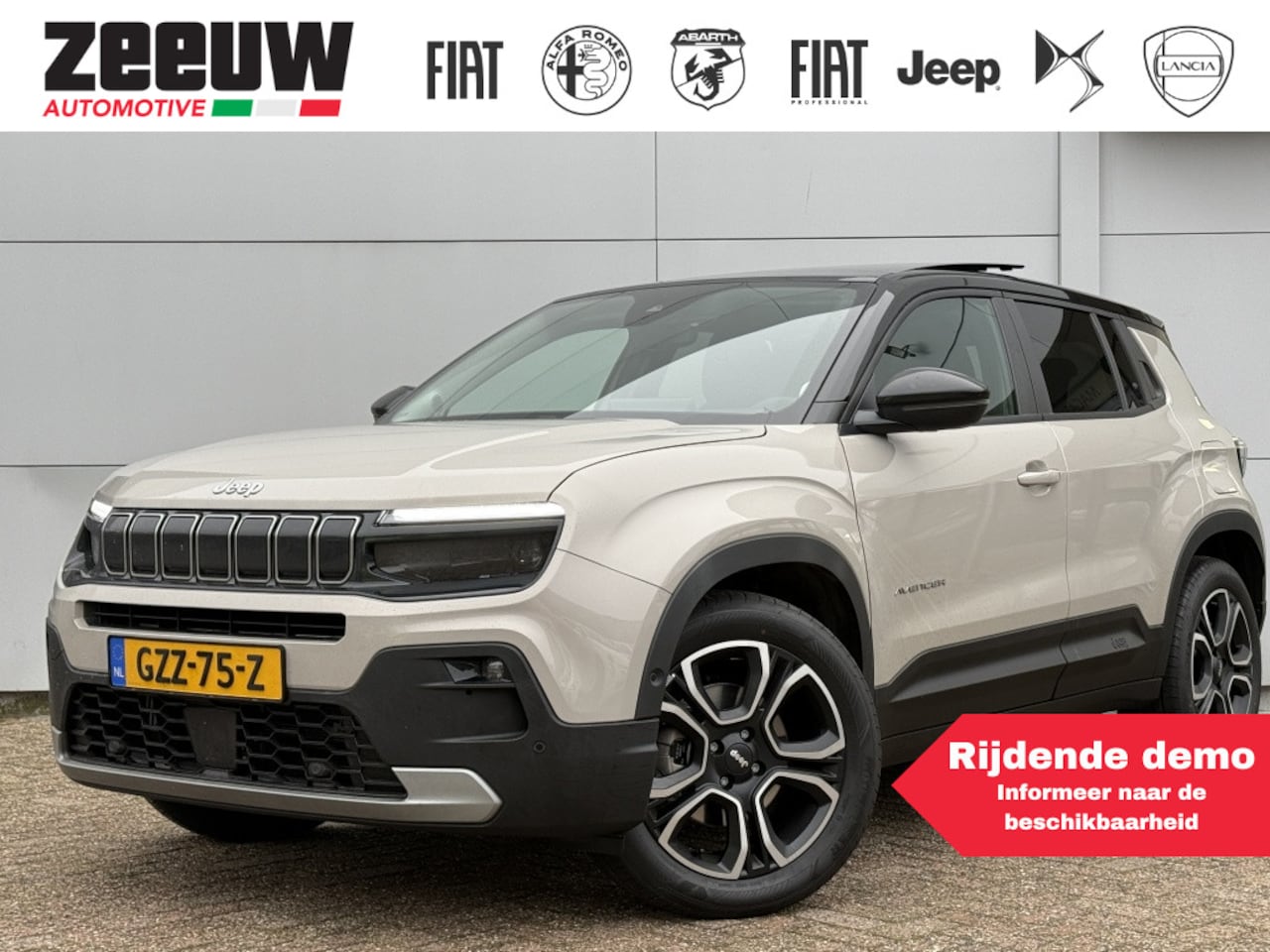 Jeep Avenger - 1.2 e-Hybrid Summit | Pano | Leder | Navi | JBL | 18" - AutoWereld.nl