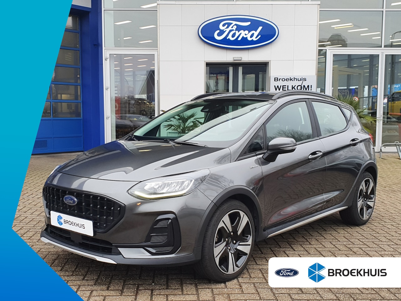 Ford Fiesta - Active 1.0 EcoB Hybrid Automaat Winterpakket | 17 Inch | Cruisecontrol | Parksens. - AutoWereld.nl