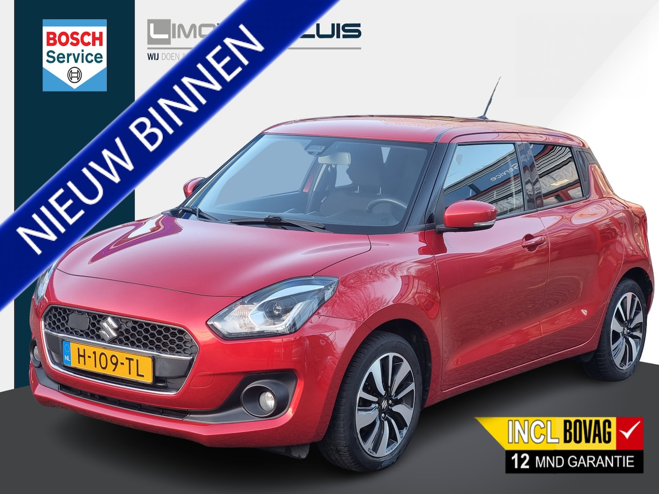 Suzuki Swift - 1.2 Stijl Smart Hybrid 12 mnd BOVAG garantie Whatsapp 06-53188999 - AutoWereld.nl