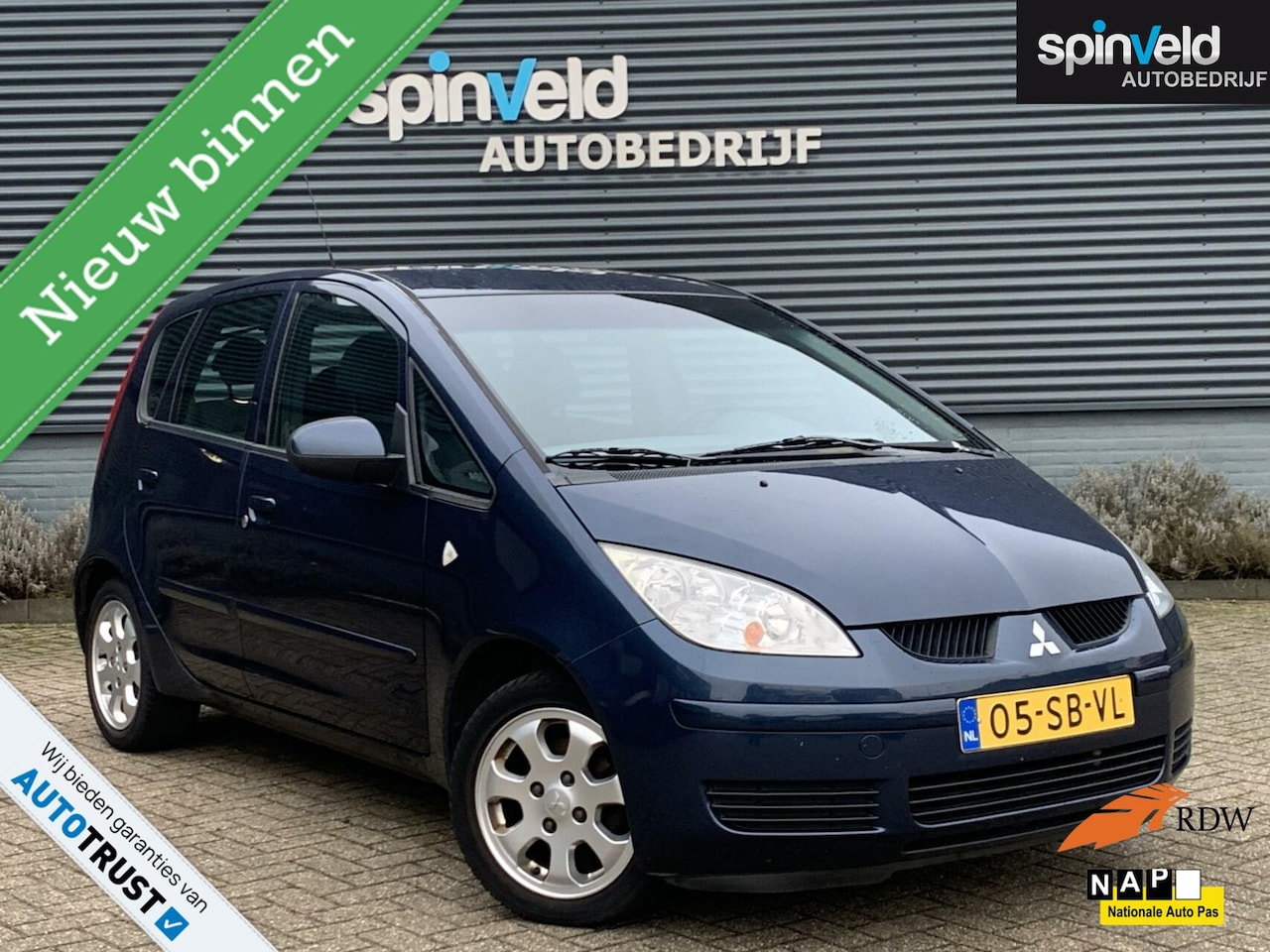 Mitsubishi Colt - 1.3 Invite BJ’05 NAP NL Airco 5drd Trekhaak - AutoWereld.nl