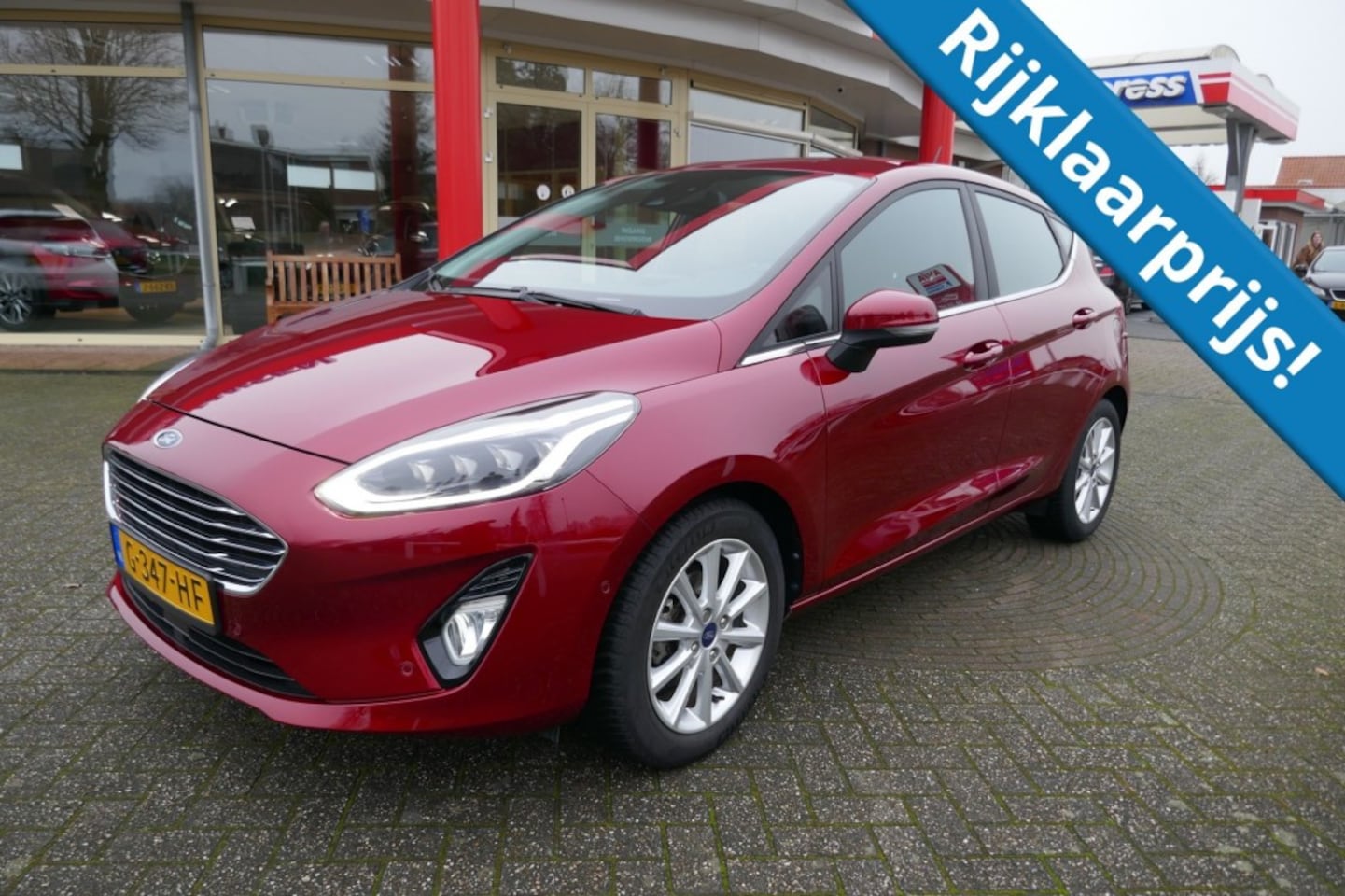 Ford Fiesta - 1.0 ECOB. TITANIUM  101PK  NL-AUTO / WINTERPACK / CAMERA - AutoWereld.nl