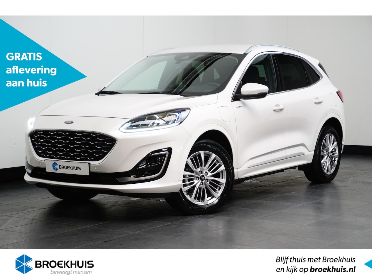 Ford Kuga - 2.5 PHEV Vignale | Leder | Memory Stoelen | Winter Pakket | Camera | - AutoWereld.nl