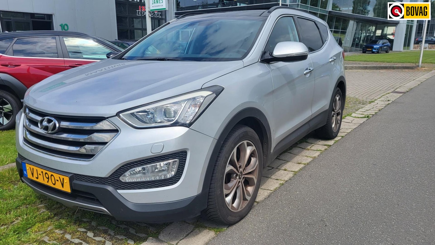 Hyundai Santa Fe - 2.2 CRDi R Style AUTOMAAT GRIJS KENTEKEN ! - AutoWereld.nl