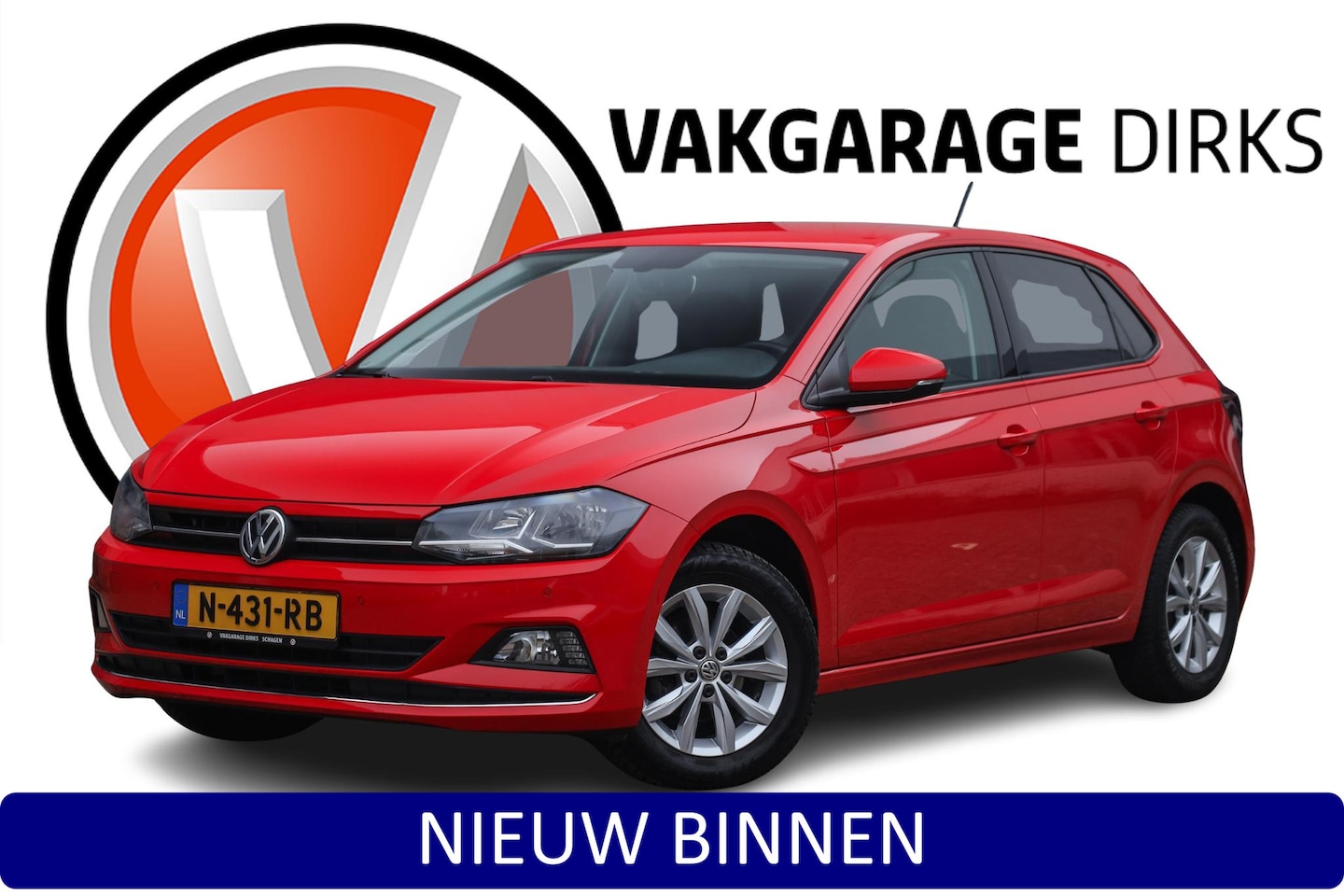 Volkswagen Polo - 1.0 TSI 95 PK Comfortline ✅ Carplay ✅ Stoelverwarming ✅ Clima - AutoWereld.nl