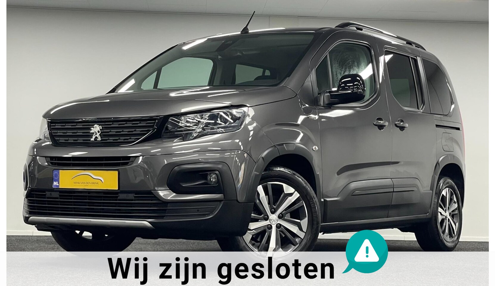 Peugeot Rifter - 1.2 Puretech GT-Line*Automaat*DealOh*Camera*Navi*Carplay*CruiseContr! - AutoWereld.nl