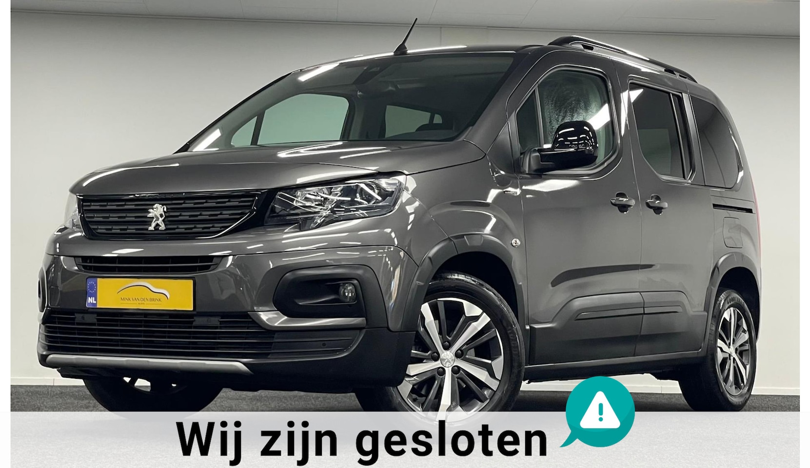 Peugeot Rifter - 1.2 Puretech GT-Line*Automaat*Camera*Navi*Carplay*CruiseContr! - AutoWereld.nl