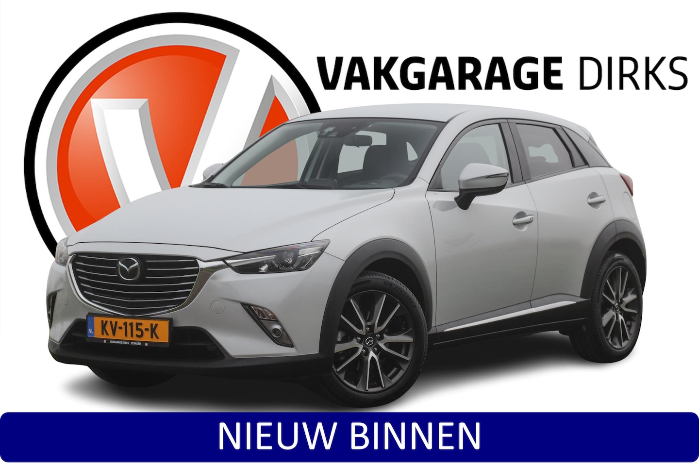 Mazda CX-3 - 2.0 Aut. SkyActiv-G 120 GT-M ✅ LED ✅ Camera ✅ Bose - AutoWereld.nl