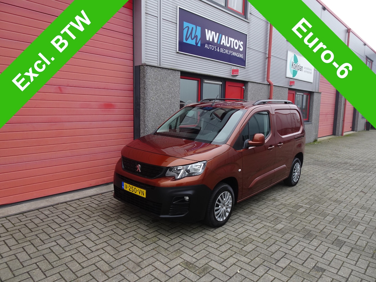 Peugeot Partner - 1.6 BlueHDI Premium navi 2 x schuifdeur airco - AutoWereld.nl