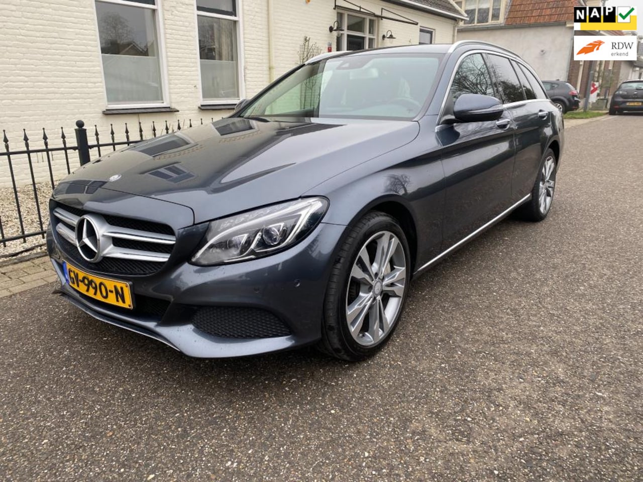 Mercedes-Benz C-klasse Estate - 350 e Lease Edition 350 e Lease Edition,Burmester,Camera,Keyless-go,stoelverwarming. - AutoWereld.nl