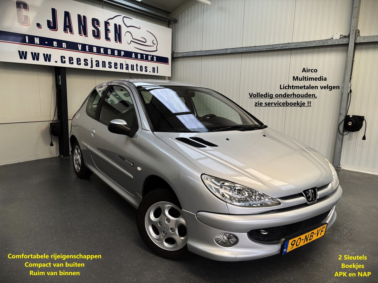 Peugeot 206 - 1.4 Quiksilver LEUKE AUTO !! - AutoWereld.nl