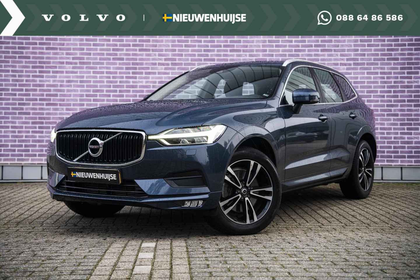 Volvo XC60 - T5 Aut AWD Momentum Trekhaak | Leder | Stoel+Stuur verw. | 2.400 KG Trekgewicht! | Camera - AutoWereld.nl