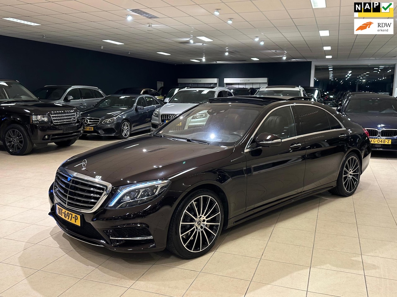 Mercedes-Benz S-klasse - S350 d Lang 4-Matic Designo Lang Magic-Sky Vol! - AutoWereld.nl