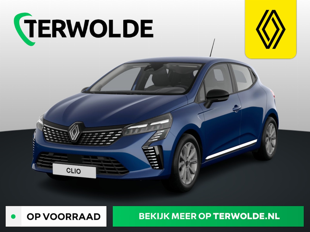 Renault Clio - Hybrid 145 E-TECH Evolution | Cruise control met snelheidsbegrenzer | Handbediende aircond - AutoWereld.nl