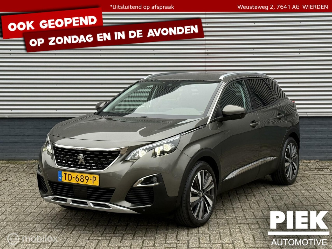 Peugeot 3008 - 1.2 PureTech Allure 1.2 PureTech Allure, TREKHAAK - AutoWereld.nl