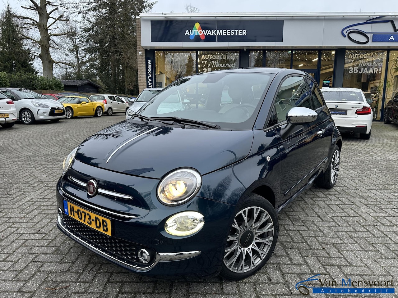 Fiat 500 - 1.2 4-cil Star Navi|Panorama|CarPlay|Cruise|DAB - AutoWereld.nl