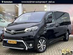 Toyota PROACE Long Worker - 2.0 D-4D Dynamic DC Verso | 1e Eigenaar | Rijklaar als Les auto | BTW | Trekhaak | Glazend