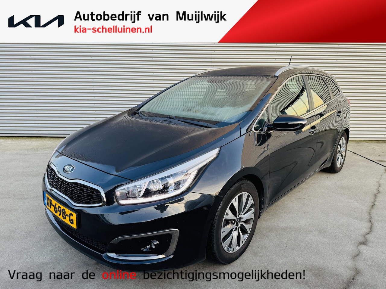 Kia Cee'd Sportswagon - 1.6 GDI DynamicLine Trekhaak | Clima | Cruise | Navi | Camera - AutoWereld.nl