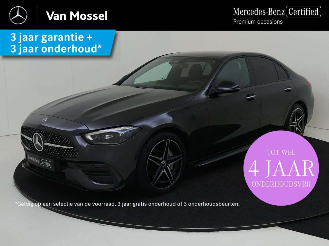 Mercedes-Benz C-klasse - 180 AMG Line /Nightpakket /Memory stoelen - AutoWereld.nl